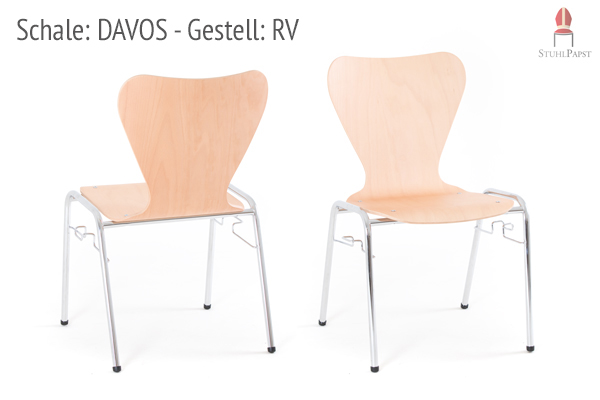 Mit oder ohne Reihenverbindung am Stuhlgestell